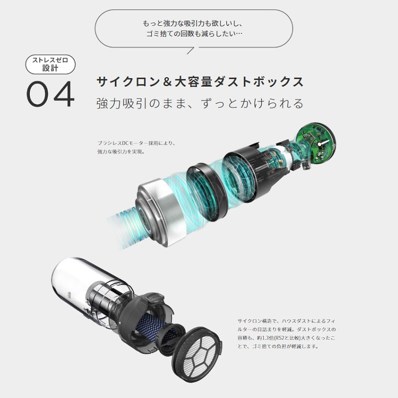 New Style RAYCOP （ニュースタイルレイコップ） RS4-100JPWH